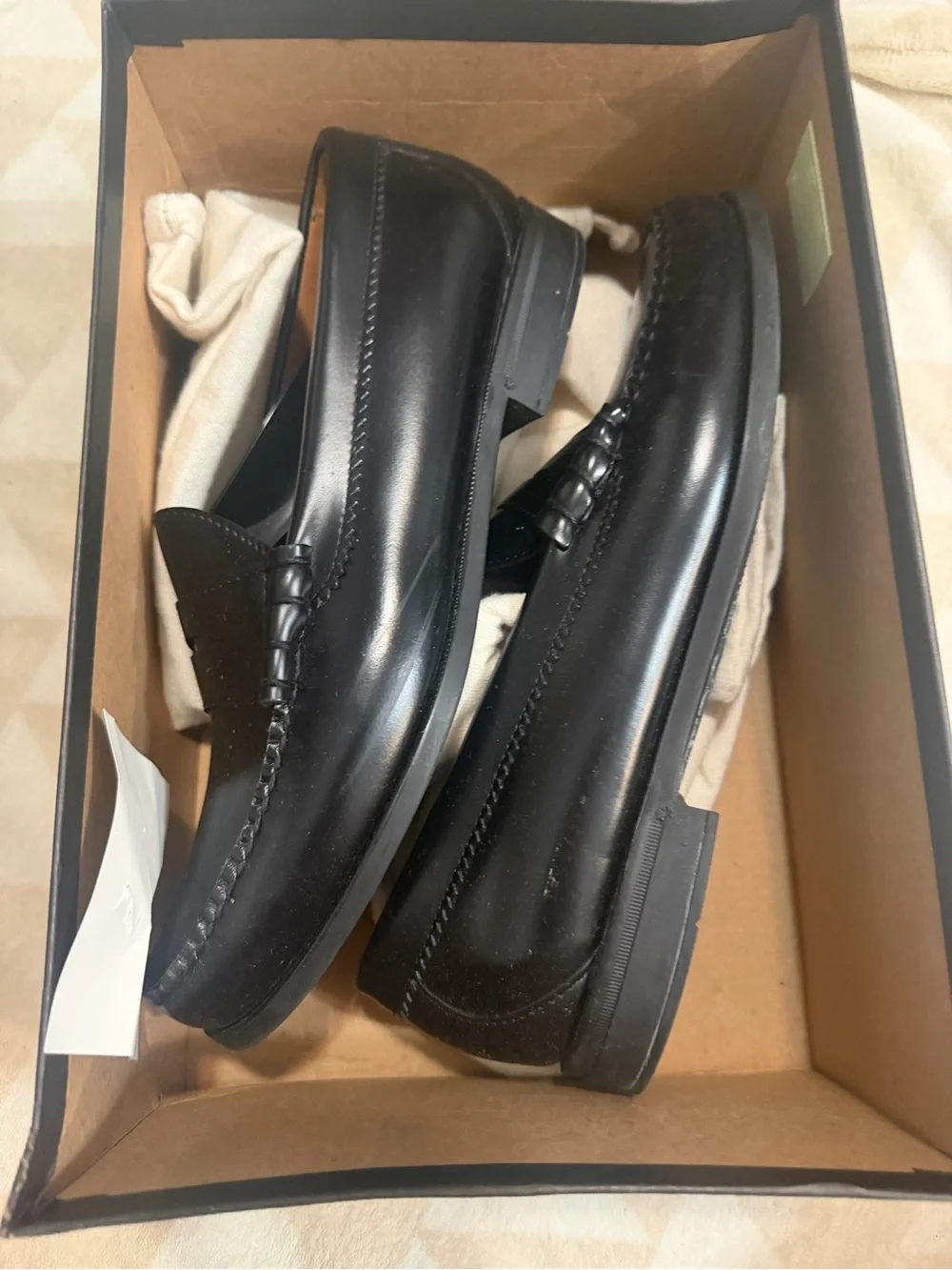 NWOB j crew Camden loafers in leather